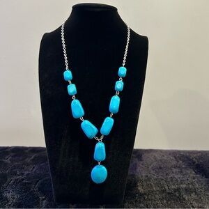 Park Lane Cool Water Turquoise Beaded Necklace